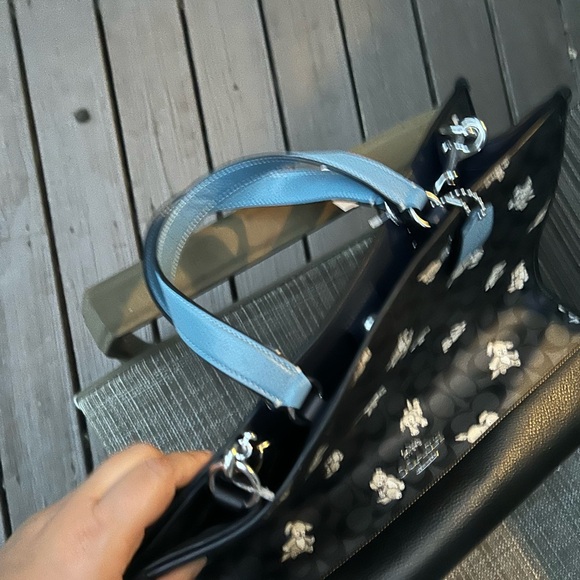 Coach Dempsey purse bag tote puppies puppy nwt very large new - Picture 15 of 16